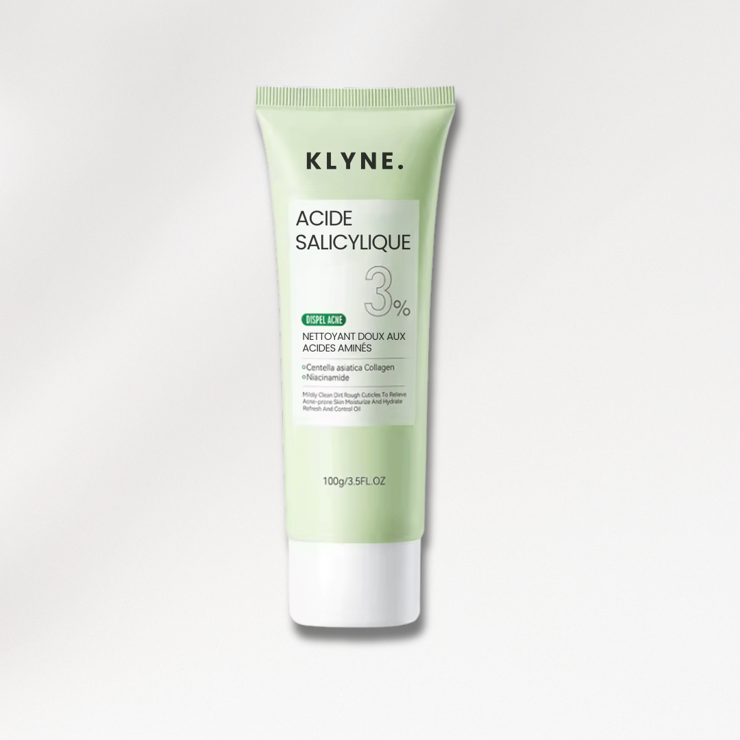 Nettoyant 3% Acide Salicylique – Peau Nette, Anti-Points Noirs & Acné (100ml)